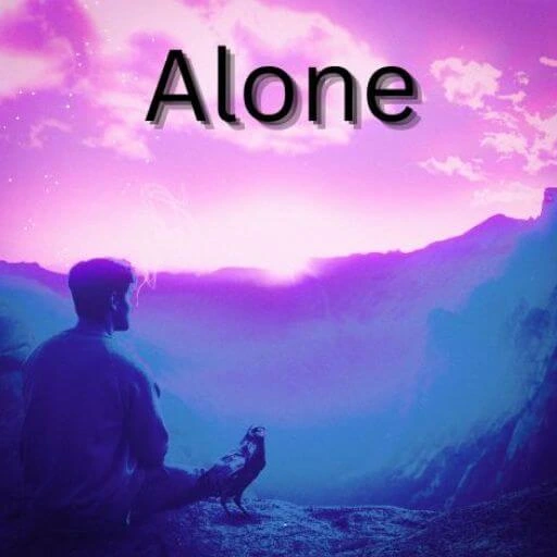 Alone dp for instagram