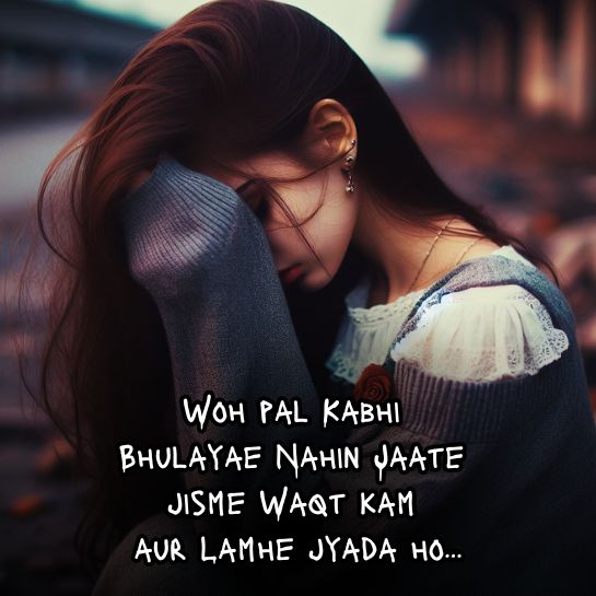 Sad shayari in english for gf