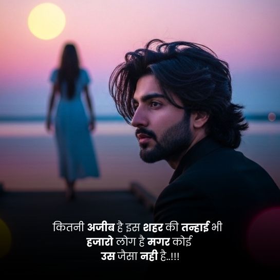 Alone shayari for boys Alone shayari for boys