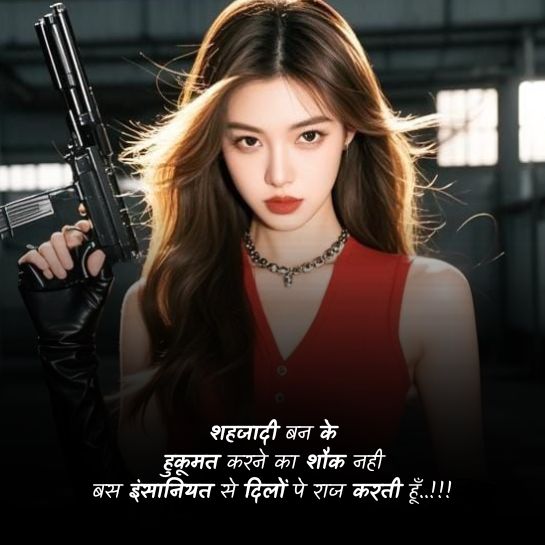 Killer Attitude Girl Shayari Attitude shayari for girls