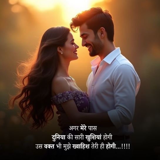 Romantic Love par Shayari Couple shayari