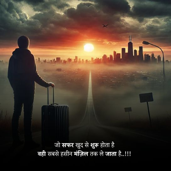 Travel shayari on life Travel shayari on life